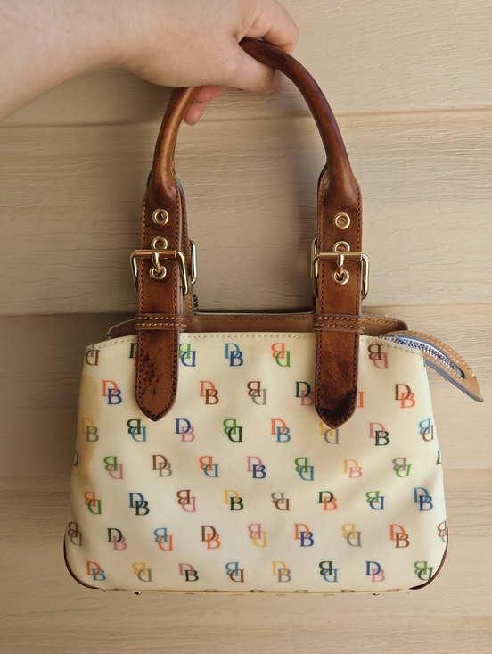 Dooney & Bourke Handbags - Dooney and Bourke Small DB Monogram "It" Bag